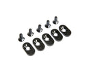 LOS252103 Losi Engine Mount Insert and Screws, Black, 20T, 5ive-T 2.0 Losi