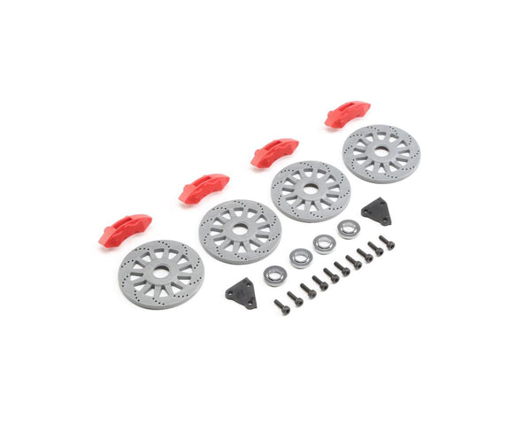 LOS252109 Losi Rotor, Caliper Set, Super Rock Rey