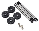 LOS253005 Losi Fr/Rr Shock Shaft and Piston Set, DBXL 2.0 Losi