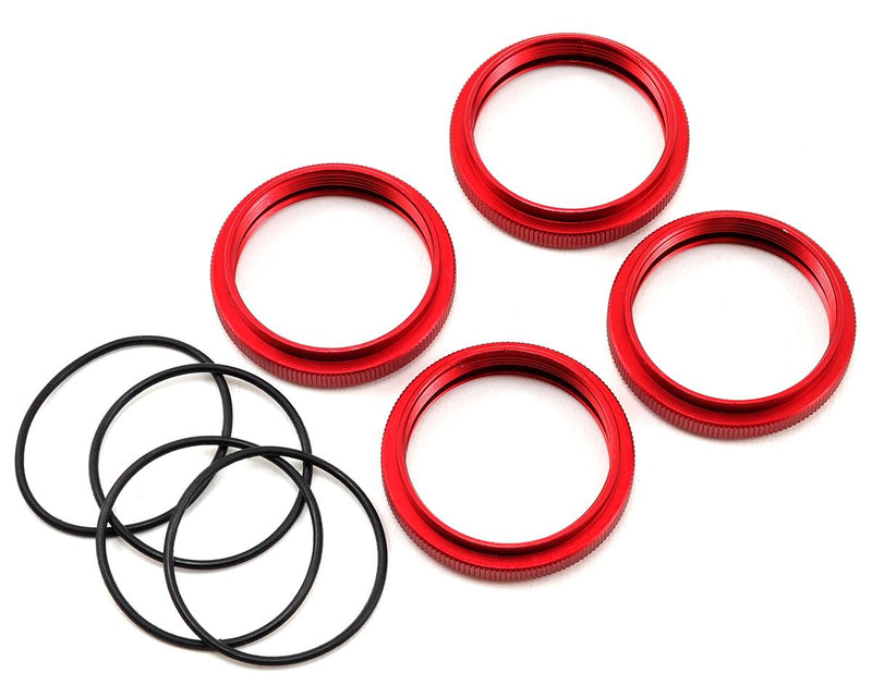 LOS253009 Losi Shock Adjuster Nut with O-Ring, Alum, 1,5 4wd DBXL