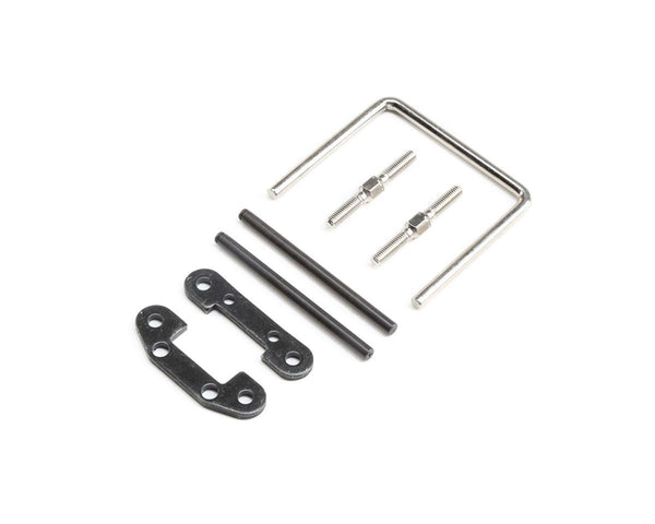 LOS254058 Losi Front Hinge Pin and Brace Set, Super Rock Rey, Clearance