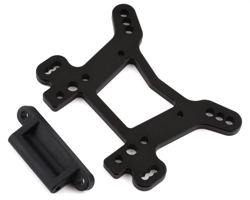 LOS254063 Losi Black Aluminium Front Shock Tower, DBXL 2.0, DBXL-E 2.0