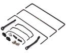 LOS254068 Losi Front & Rear Sway Bar Set, 3pcs, SBR 2.0 Losi