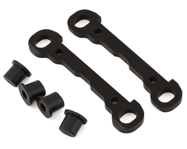 LOS254071 Losi Black Front Hinge Pin Braces , DBXL 2.0