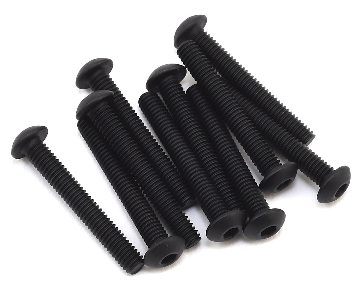 LOS255011 Losi Button Head Screws, Stl, BO, M4 x 30mm (10) Losi
