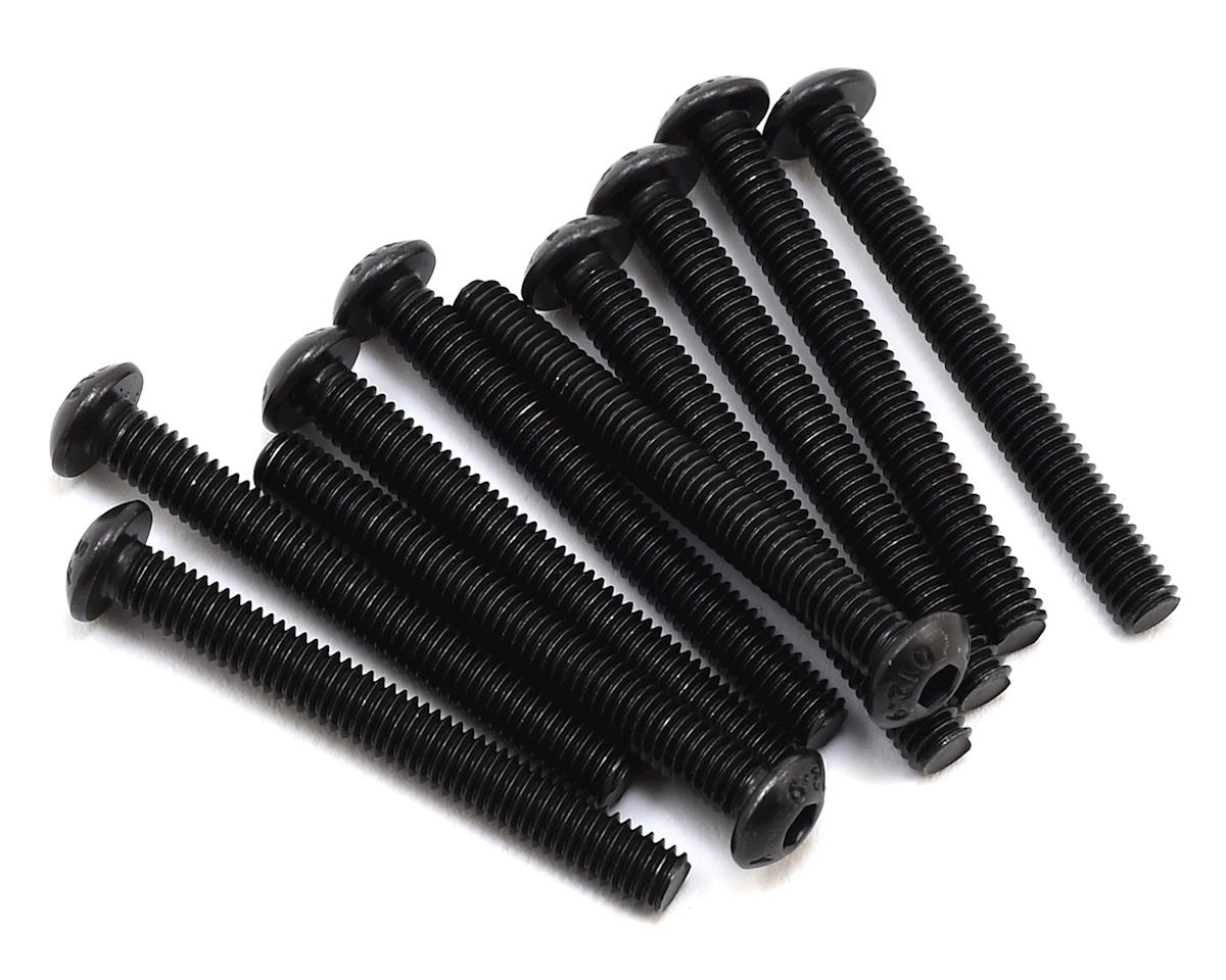 LOS255012 Losi Button Head Screws, Stl, BO, M4 x 35mm (10) Losi