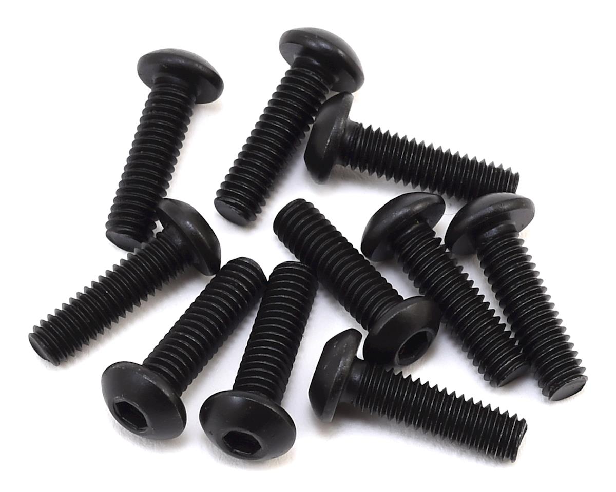 LOS255014 Losi Button Head Screws, Stl, BO, M4 x 14mm (10) Losi