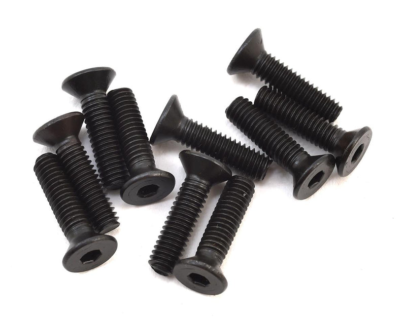 LOS255017 Losi M4x16mm Flat Head Screws, 10pcs, DBXL 2.0