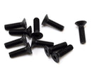 LOS255019 Losi Flat Head Screws, Stl, BO, M4 x 14mm (10) Losi