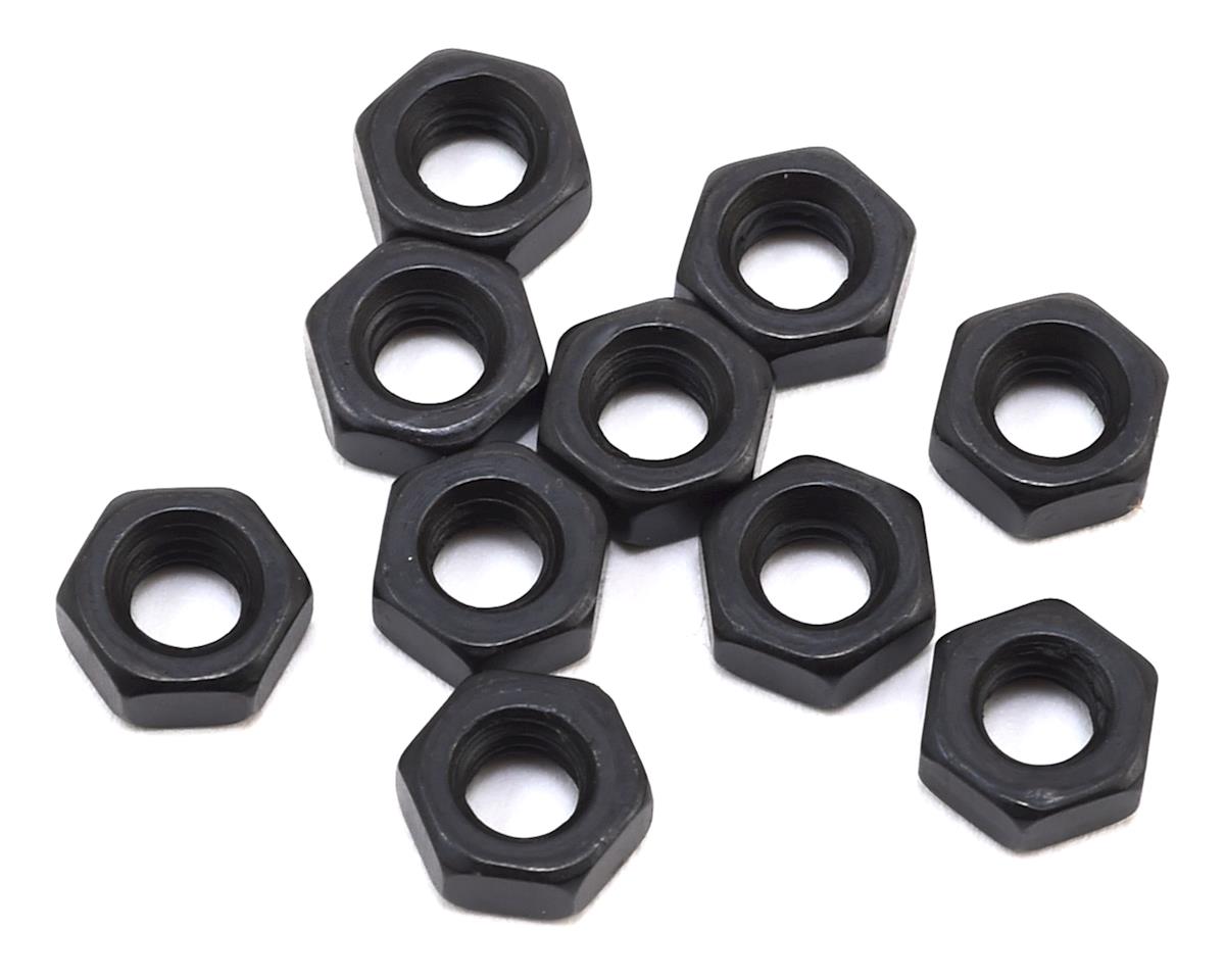 LOS255024 Losi Flat Nut, Stl, M4 (10) Losi