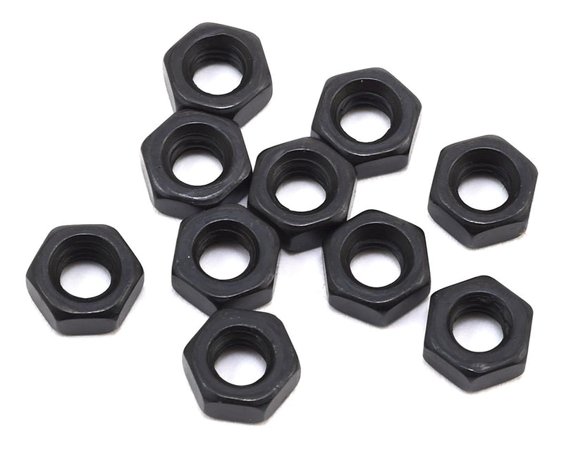 LOS255024 Losi Flat Nut, Stl, M4 (10)