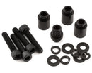 LOS256010 Losi Black Engine Mount Spacers and Aluminium Clutch Mount, DBXL 2.0 Losi