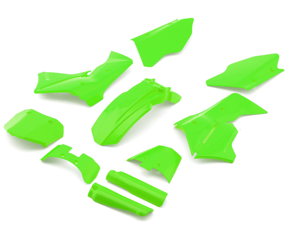 LOS260002 Losi Green Plastics with Wraps, ProMoto-MX Losi