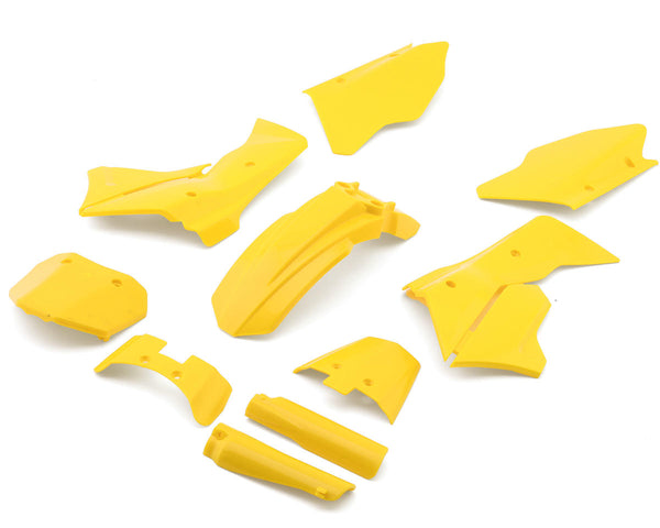 Losi Yellow Plastics with Wraps, ProMoto-MX