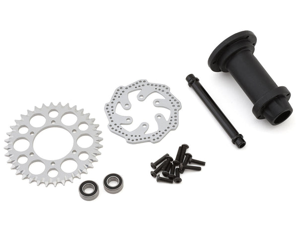 Losi Complete Rear Hub Assembly, ProMoto-MX