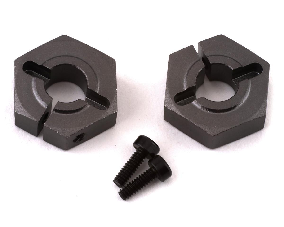 LOS332005 Losi Clamping Front Wheel Hexes, Aluminum, 22S Losi