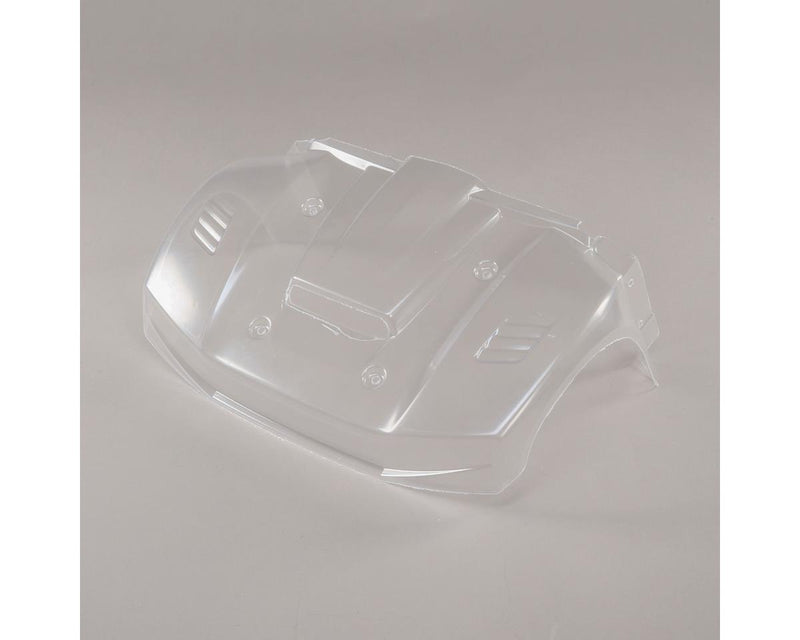 LOS350005 Losi Front Hood section, Clear, 5ive-T 2.0