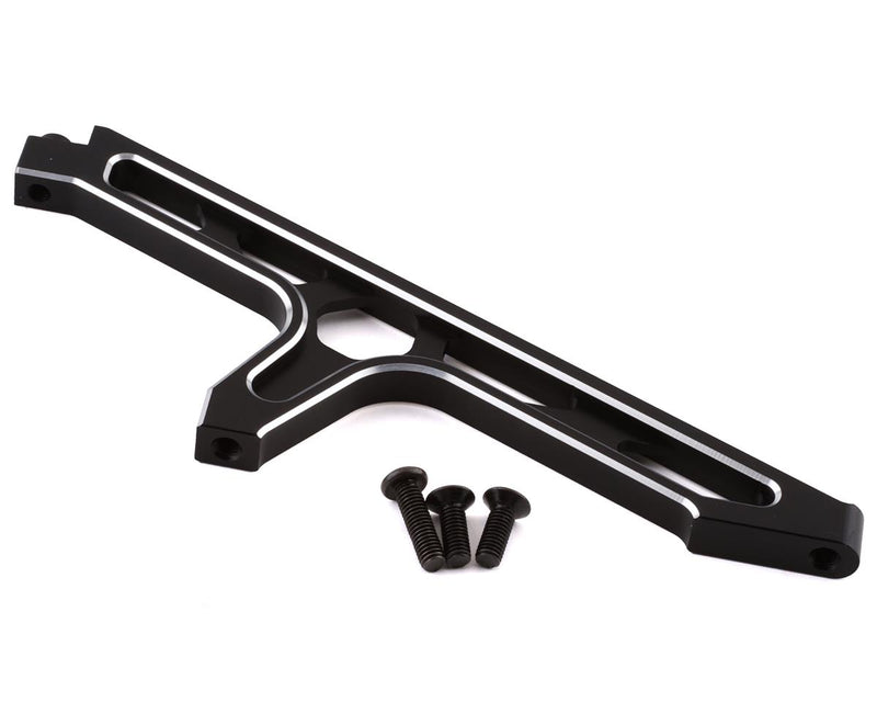 LOS351016 Losi Chassis Brace, Front, Aluminum, Black, DBXL-E 2.0