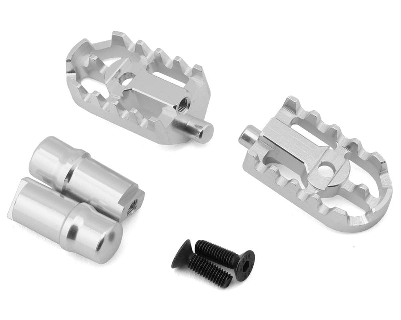 LOS361001 Losi Aluminium Foot Pegs, Silver, ProMoto-MX