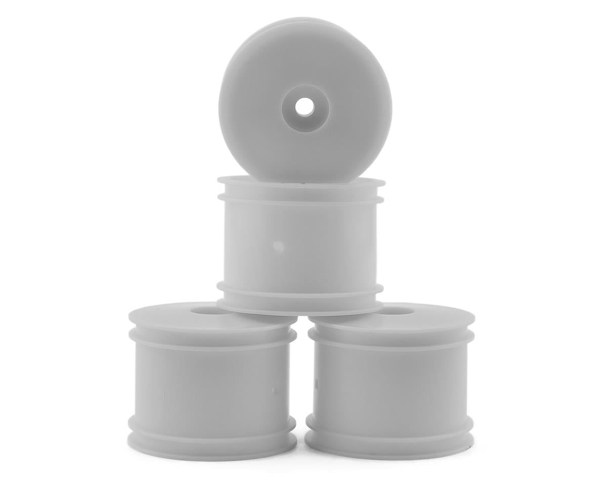 LOS41012 Losi FR/RR Wheel, White, 4pcs, Mini-T 2.0 Losi