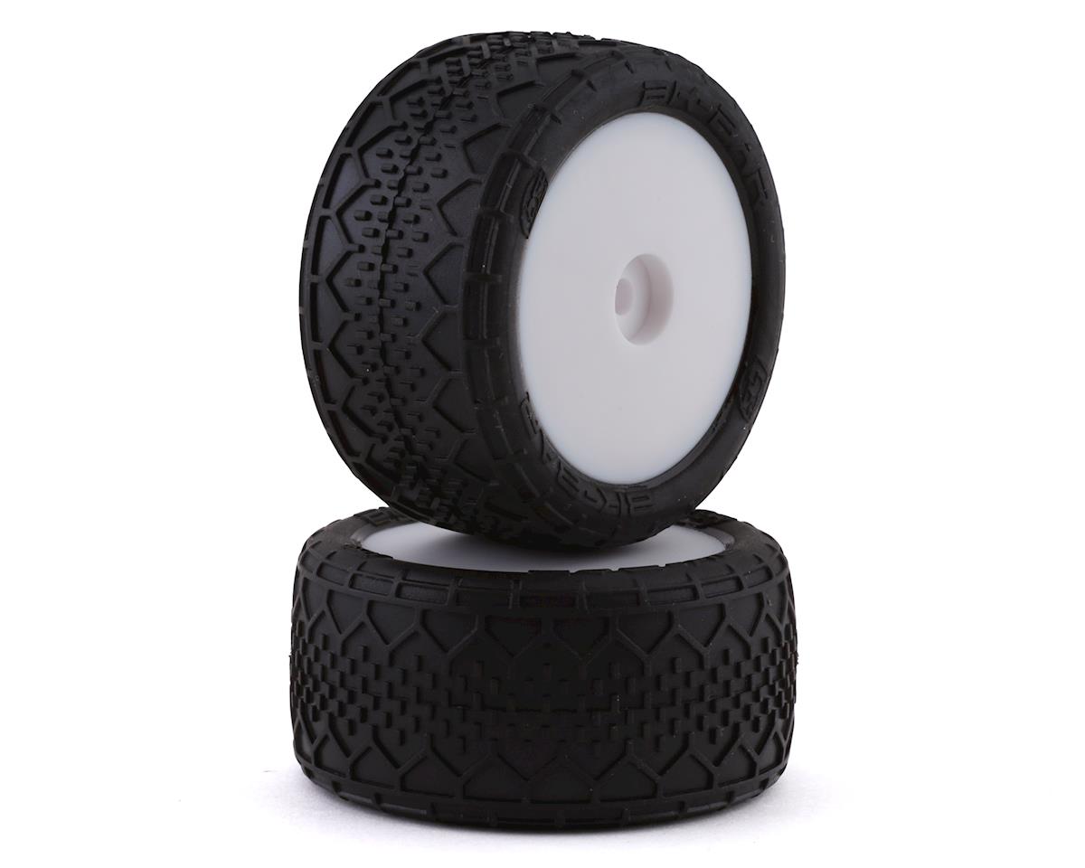 LOS41018 Losi Rear Mounted BK Bar with White Wheels, 2pcs, Mini-B Losi