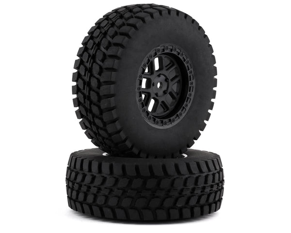 LOS43025 Losi Alpine Wheel and Tire Mounted, 2pcs, Baja Rey