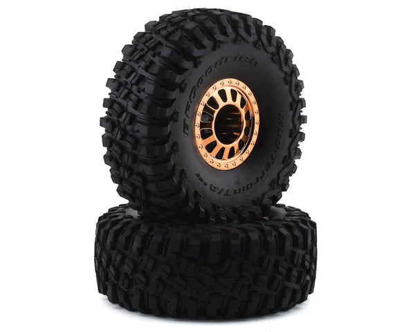 LOS43028 Losi Wheel with BFG Tire, Copper, Lasernut