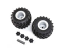 LOS43034 Losi Mounted Monster Truck Tyres, 2pcs, LMT Losi