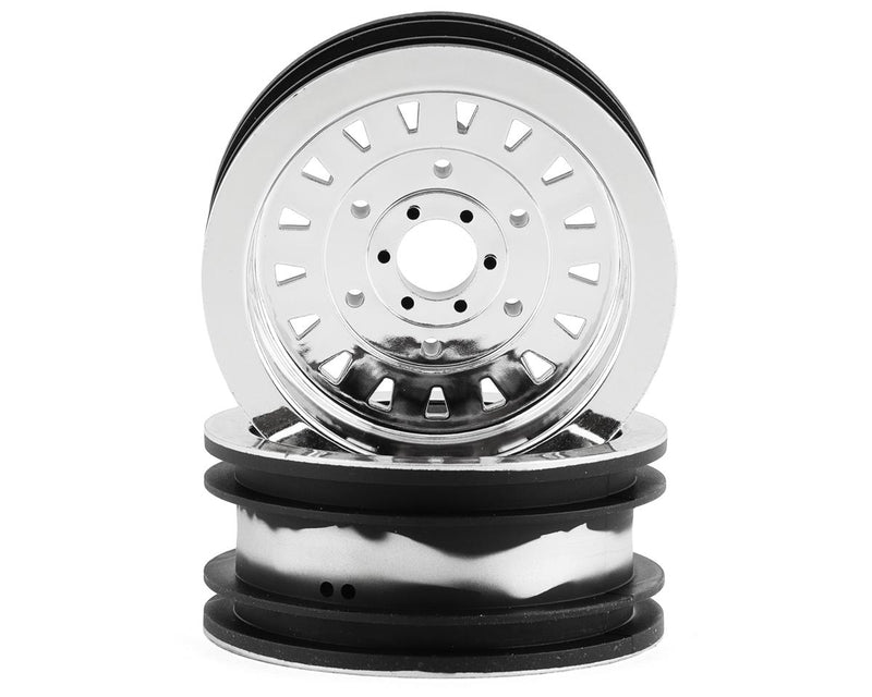 LOS44005 Losi D and D Mega Chrome Truck Wheel, 2pcs, LMT Mega