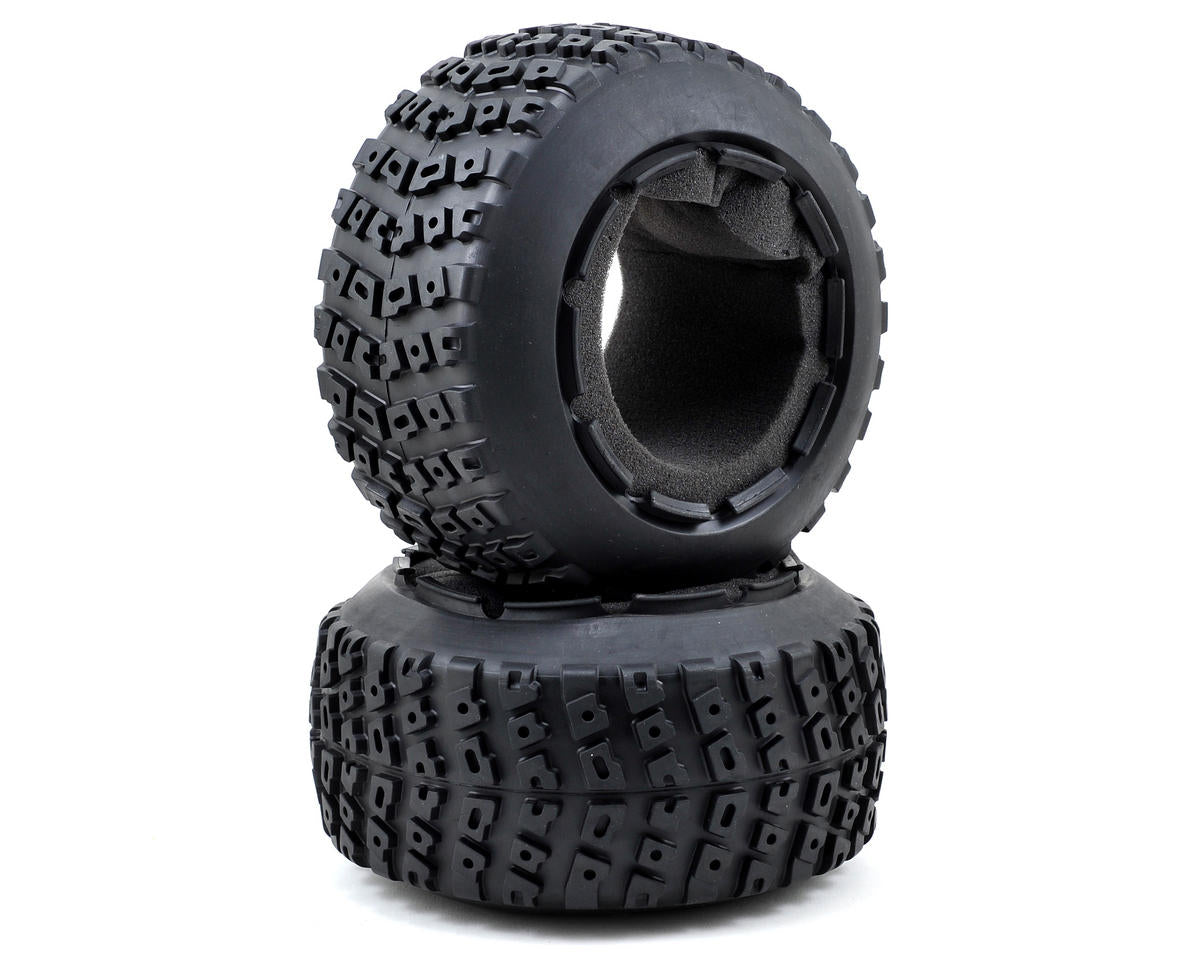 LOS45006 Losi LeftandRight Tire(1ea)andFoam Insert, 2pcs,1,5 4wd DB XL Losi