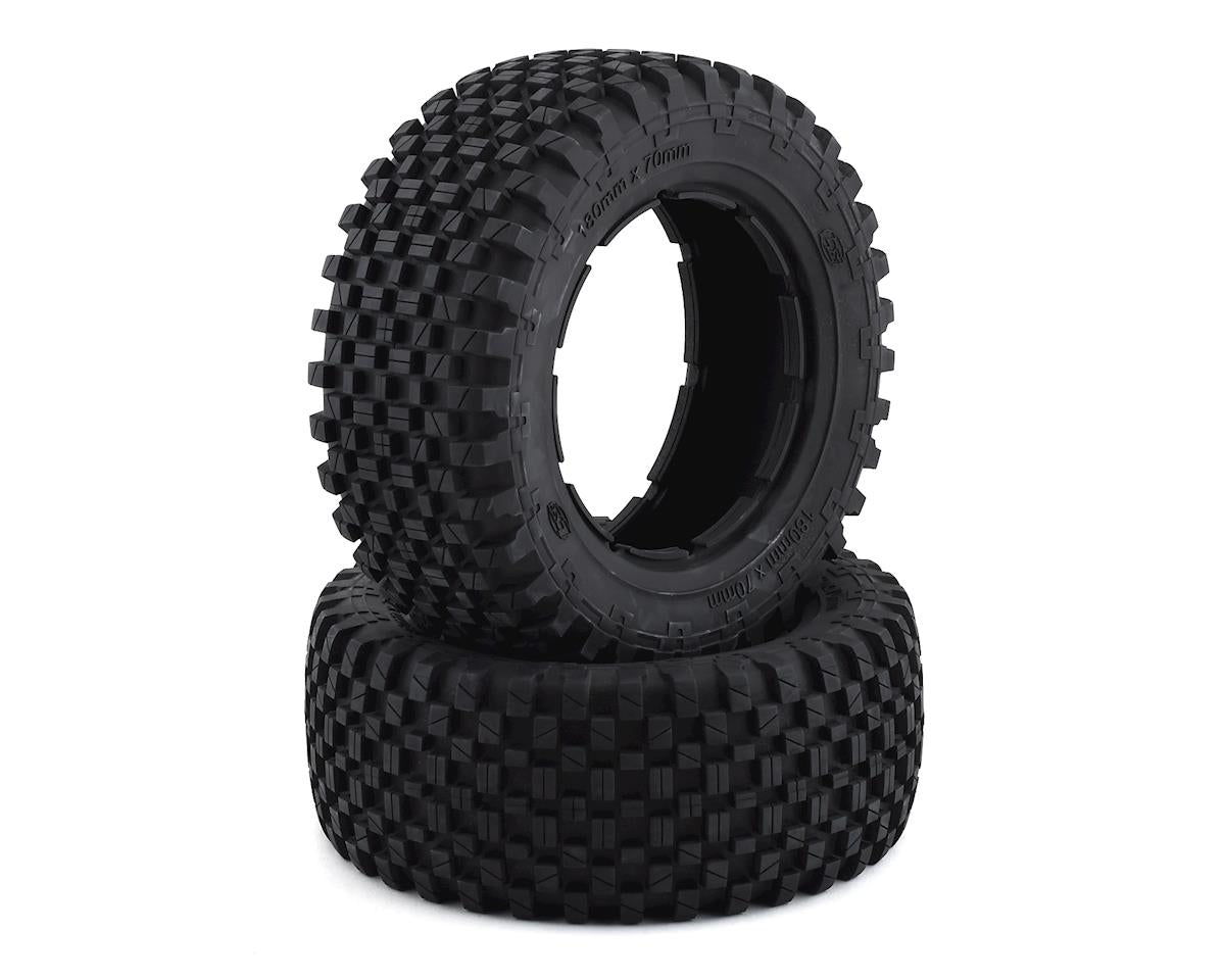 LOS45023 Losi Tire Set, Firm (2),  5ive-T 2.0 Losi