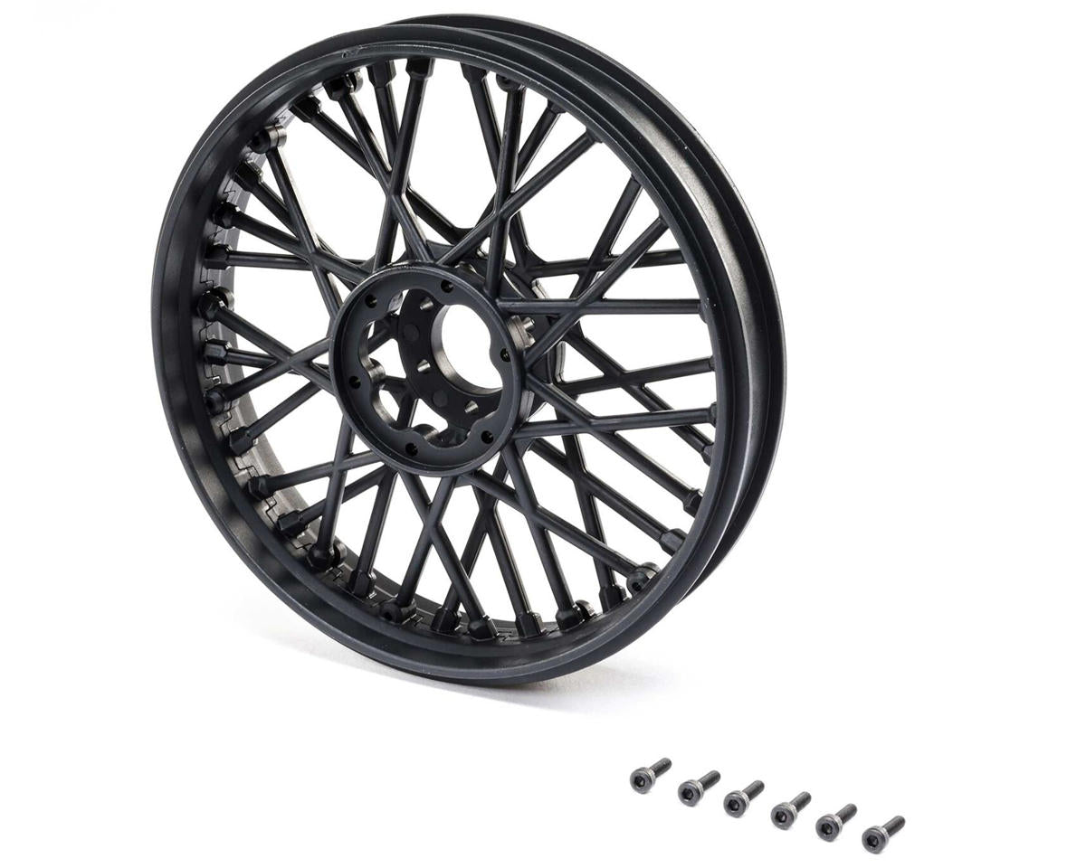 LOS46000 Losi Front Black Wheel Set, ProMoto-MX Losi