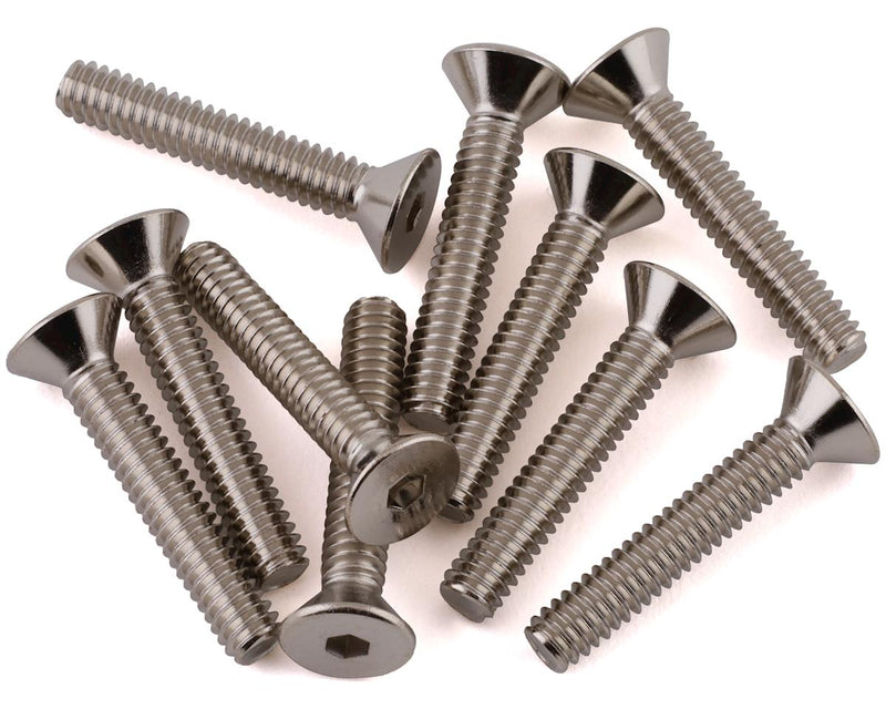 LOSA6272 Losi 5-40 x 3/4in FH Screws (10)in