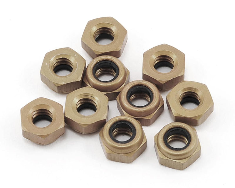 LOSA6306 Losi 4-40 Aluminum Mini-Nuts (10)