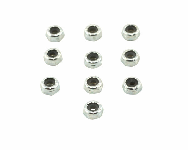 LOSA6308 Losi 4-40 Steel Locking 1/2 Nuts (10)