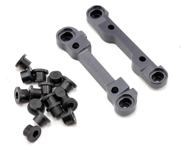 LOSB1885 Front Suspension Mount Set, Aluminum Mini 8IGHT