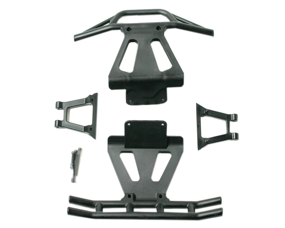 LOSB2401 Losi Front/Rear Bumpers & Braces LST,LST2,AFT MUG,MGB Losi