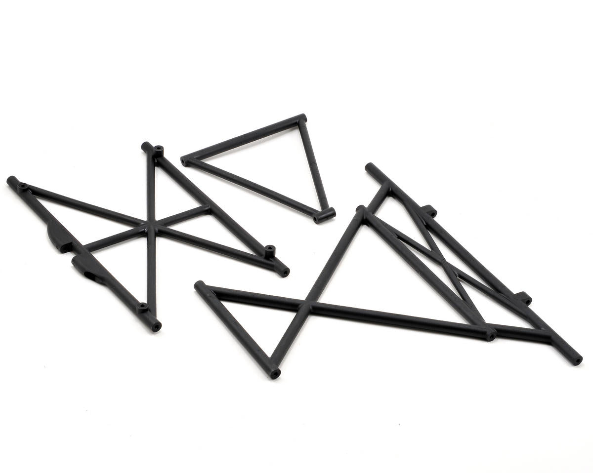 LOSB2578 Losi Center and Front Top Cage Support Set, 5IVE-T Losi