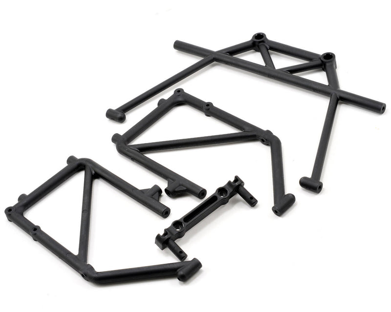 LOSB2580 Losi Rear Cage Mount & Fender Brace Set (4) 5TT