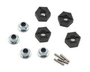 LOSB3525 Losi 12mm Molded Hex Pins & Lock Nuts(4) Losi
