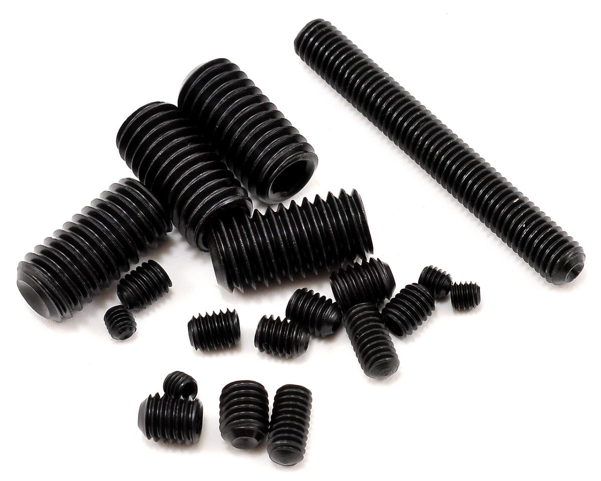 LOSB6501 Losi Set Screw Asst. 3,4,5 and 8MM (19), 5IVE-T Losi