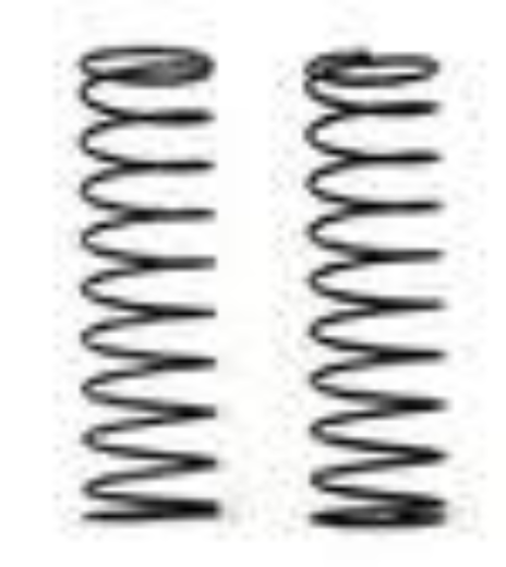 LRP-120921 LRP Rear Shock Spring (black) - S10 Blast BX LRP