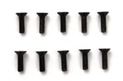 LRP-120953 LRP M3x10mm Hex Countersunk Screw (10pcs) LRP