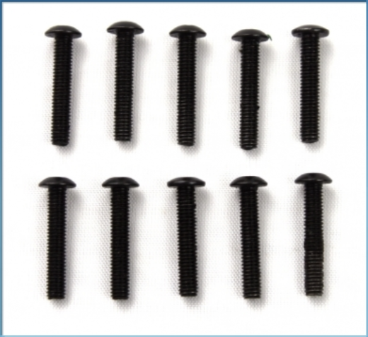 LRP-120955 LRP M3x16mm Hex Button Head Screw (10pcs)