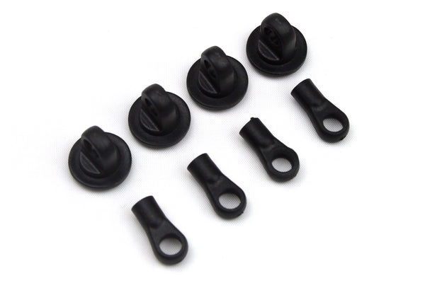 LRP-120975 LRP Shock End Set Upper/Lower (8pcs) - S10 Blast