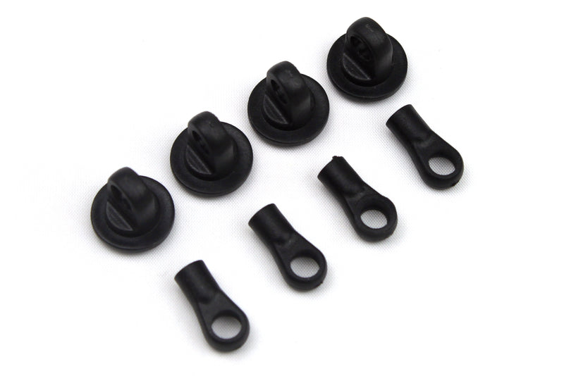LRP-120975 LRP Shock End Set Upper/Lower (8pcs) - S10 Blast