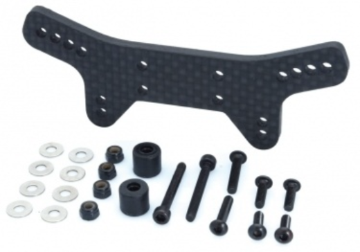LRP-122511 LRP CARBON FRONT SHOCK TOWER - S10 TC LRP