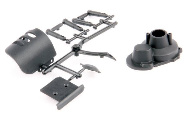 LRP-124017 LRP Motor and Maingear Cover Set + Skid Plate - S10 Twister BX/TX