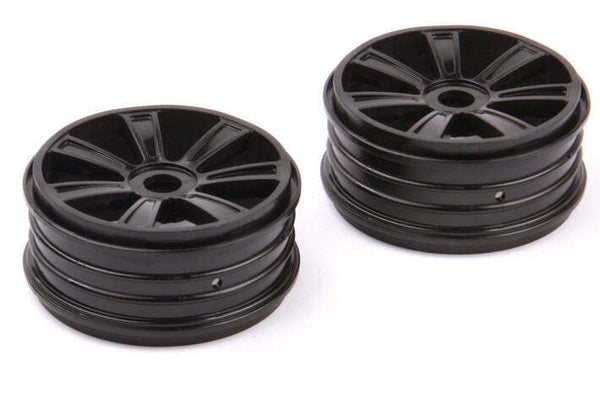 LRP-133116 LRP Spoke Wheels (black) - Rebel BX/BXe