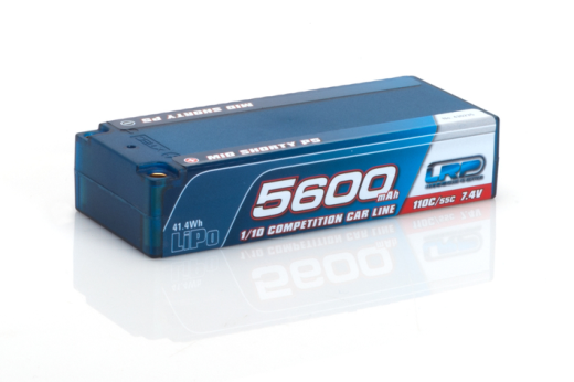 LRP-430235 LRP 430235 5600 - TC Mid Shorty P5 - 110C/55C - 7.4V LiPo - 1/10 Competition Car Line Hardcase